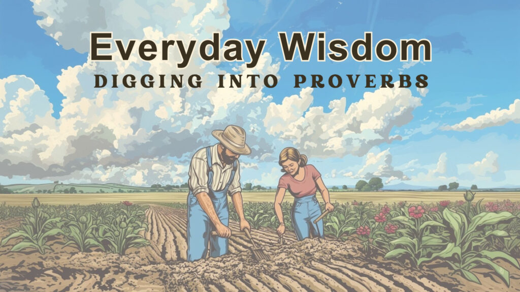 Everyday Wisdom Digging into Proverbs